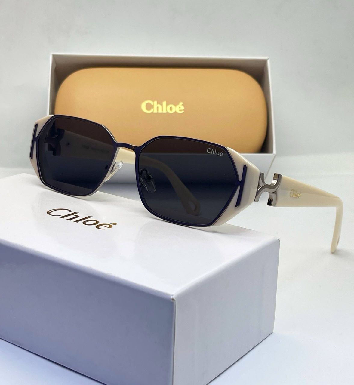 Chloé Geometric Sunglasses