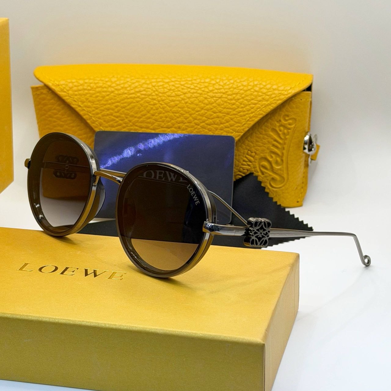 Loewe Round Aviator Sunglasses