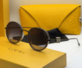 Loewe Round Acetate – Grey & Brown Gradient