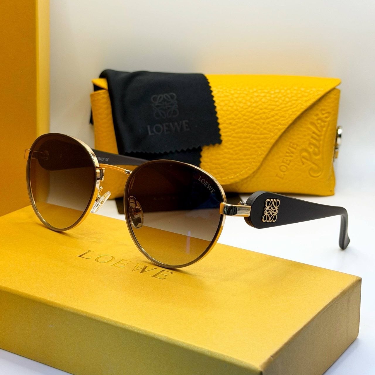 Loewe Round Metal Sunglasses