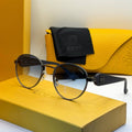 Loewe Round Metal Sunglasses