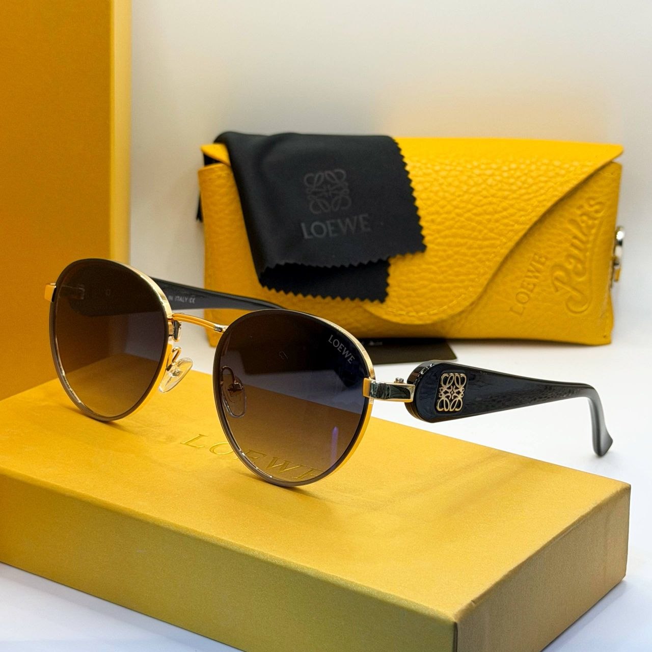 Loewe Round Aviator Sunglasses