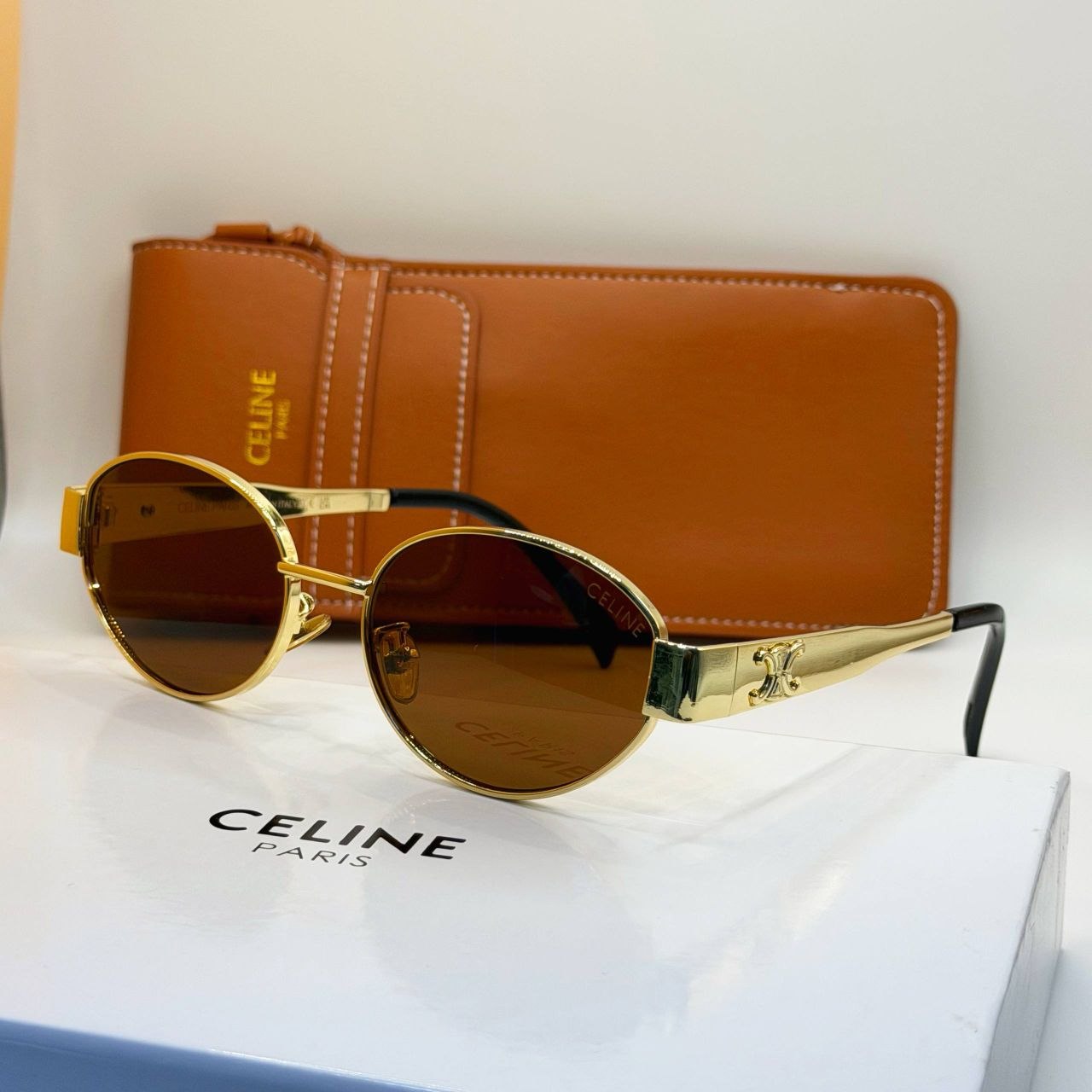 Céline Paris Round Sunglasses